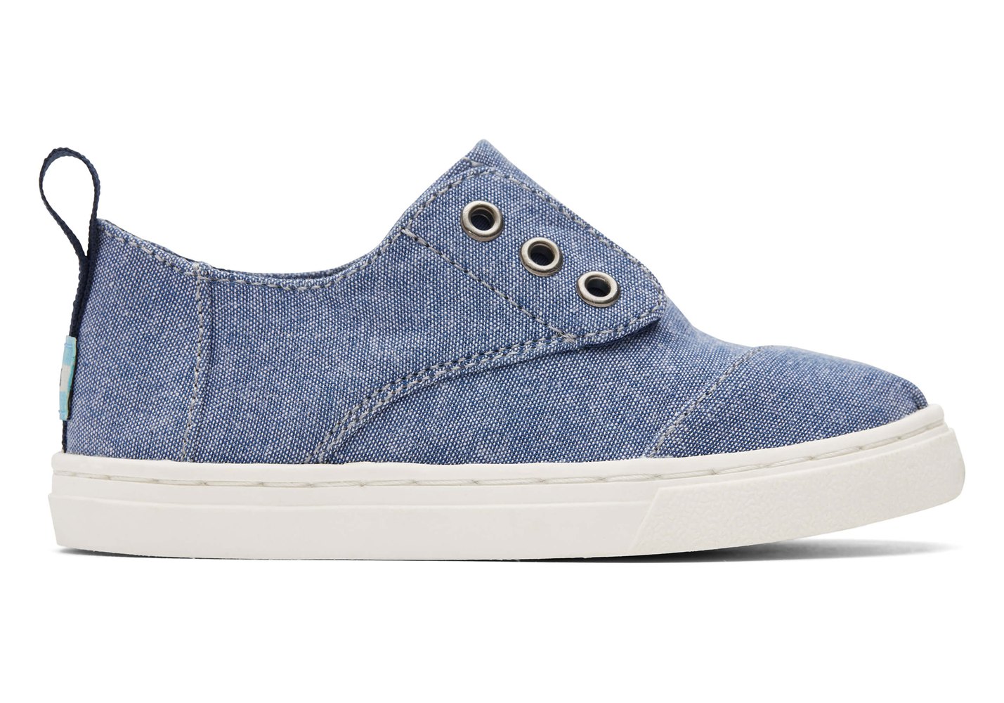 Toms Trampki Dziecięce Niebieskie - Tiny Cordones Cupsole - 40HNQWAGP